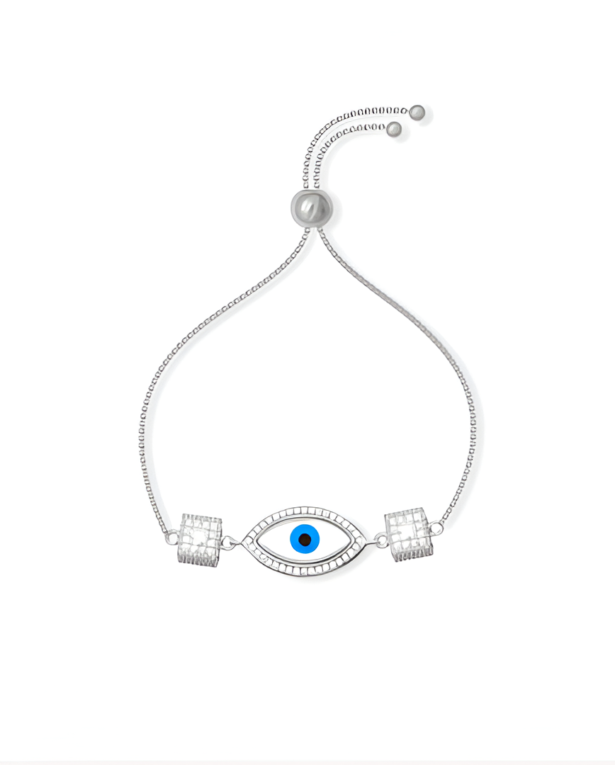 Evil-Eye Stylish SIlver Bracelet